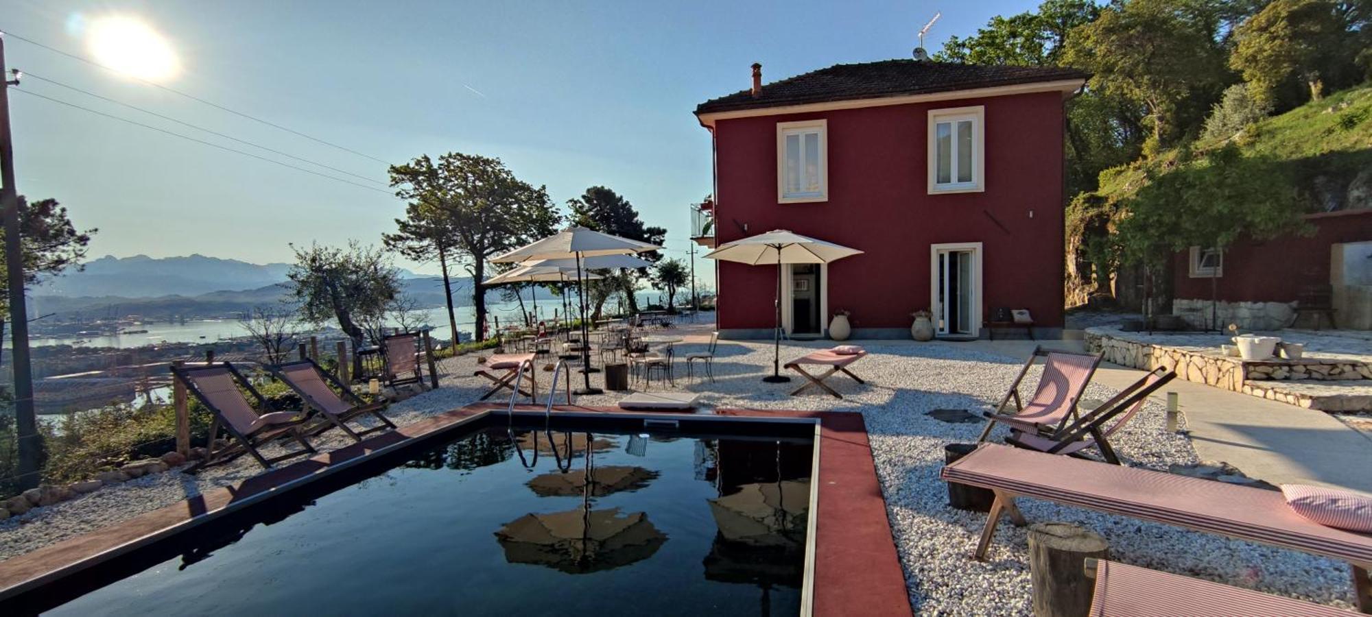 Agriturismo Belvedere 9 ลาสเปเซีย ภายนอก รูปภาพ